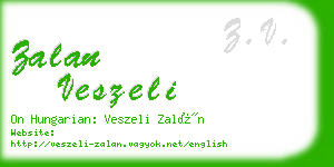 zalan veszeli business card